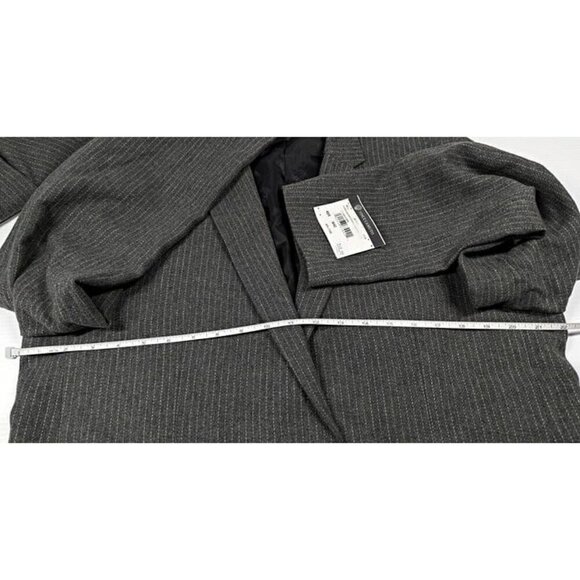 Vince Camuto Men's Bell 2-Piece Suit Light Gray Striped Size 46R/W40 (MSRP $150) - Picture 9 of 9